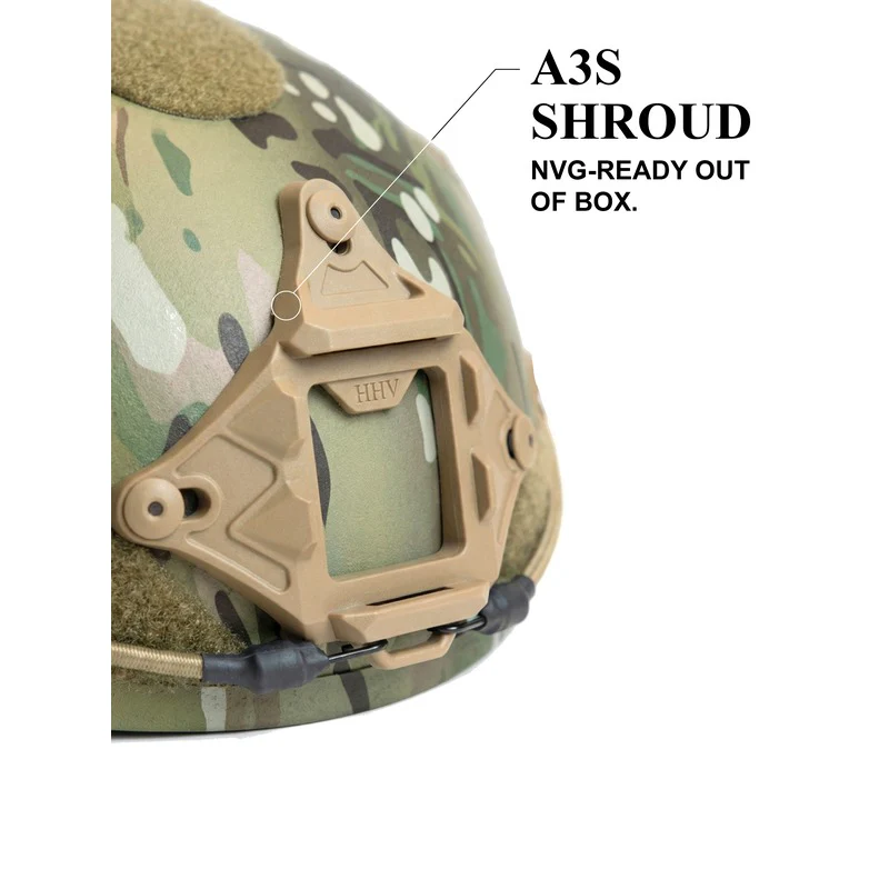 ATE® GEN2 Ballistic Helmet | NIJ IIIA High-Cut – Hard Head Veterans - Image 24