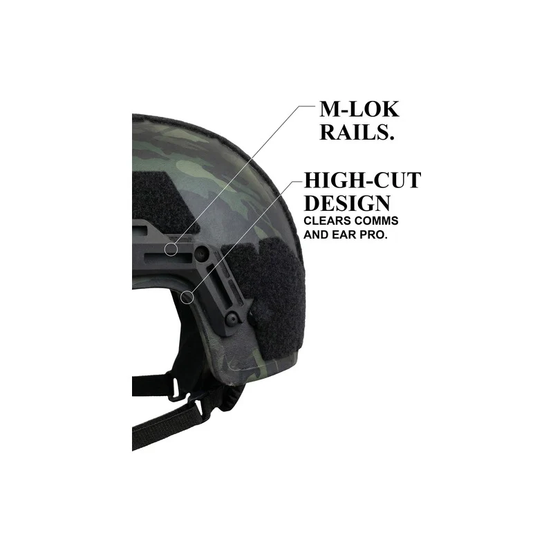 ATE® GEN2 Ballistic Helmet | NIJ IIIA High-Cut – Hard Head Veterans - Image 39