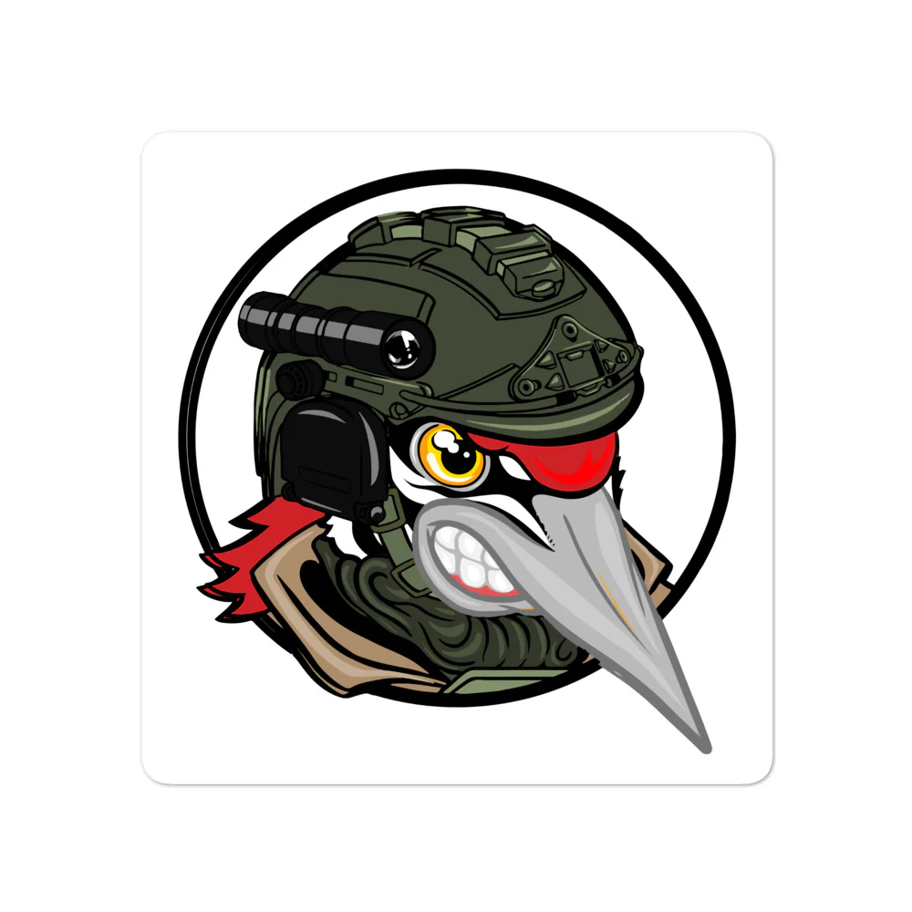 Full Color Sgt. Pecker Bubble-free stickers - Image 3