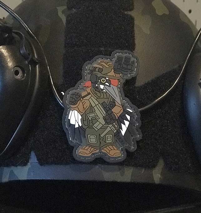 SGT. Pecker PVC Patch - Image 2